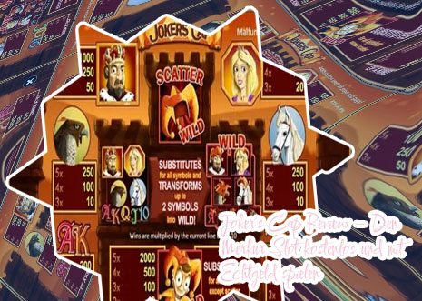 Jokers cap spielen