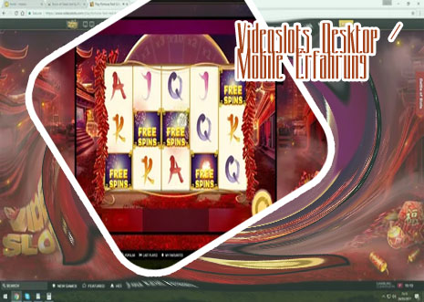 Videoslots desktop from the Austrian